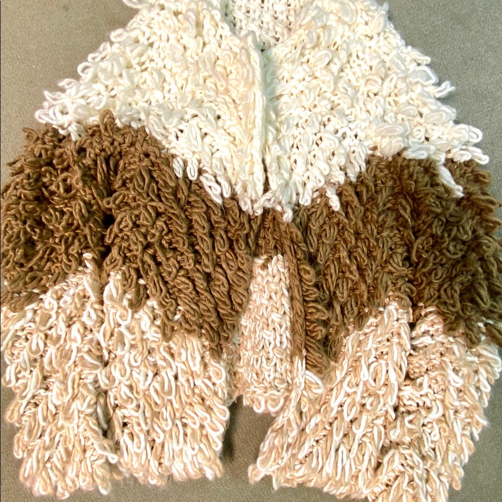 Oversized  cable knit cardigan/ sweater